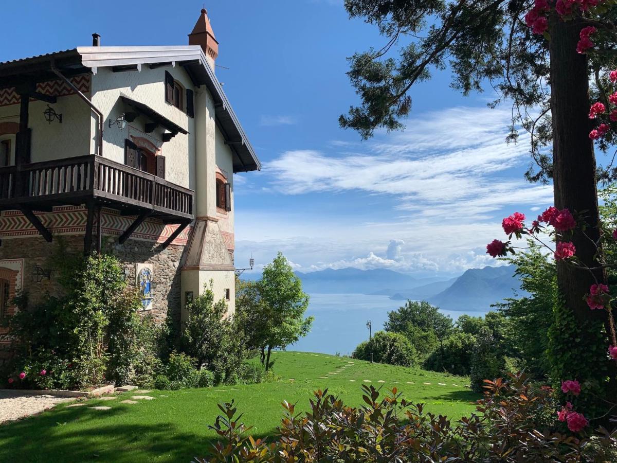 Private Luxury Spa & Silence Retreat With Spectacular View Over The Lake Maggiore Stresa Buitenkant foto