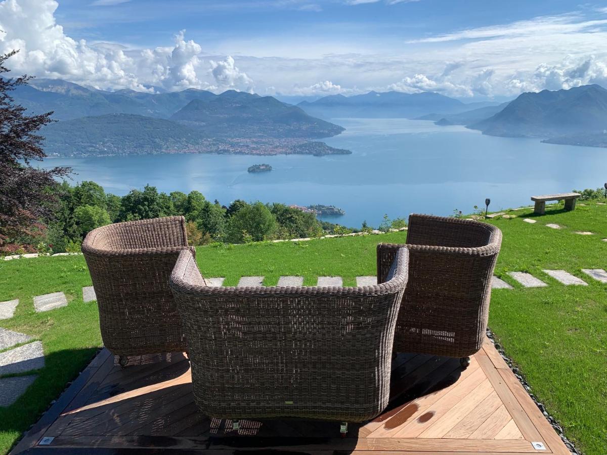 Private Luxury Spa & Silence Retreat With Spectacular View Over The Lake Maggiore Stresa Buitenkant foto