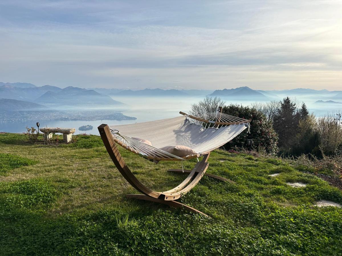 Private Luxury Spa & Silence Retreat With Spectacular View Over The Lake Maggiore Stresa Buitenkant foto