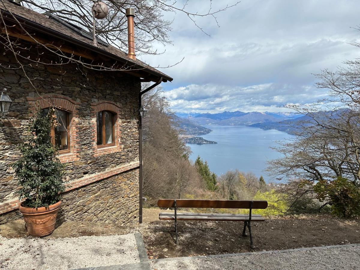 Private Luxury Spa & Silence Retreat With Spectacular View Over The Lake Maggiore Stresa Buitenkant foto