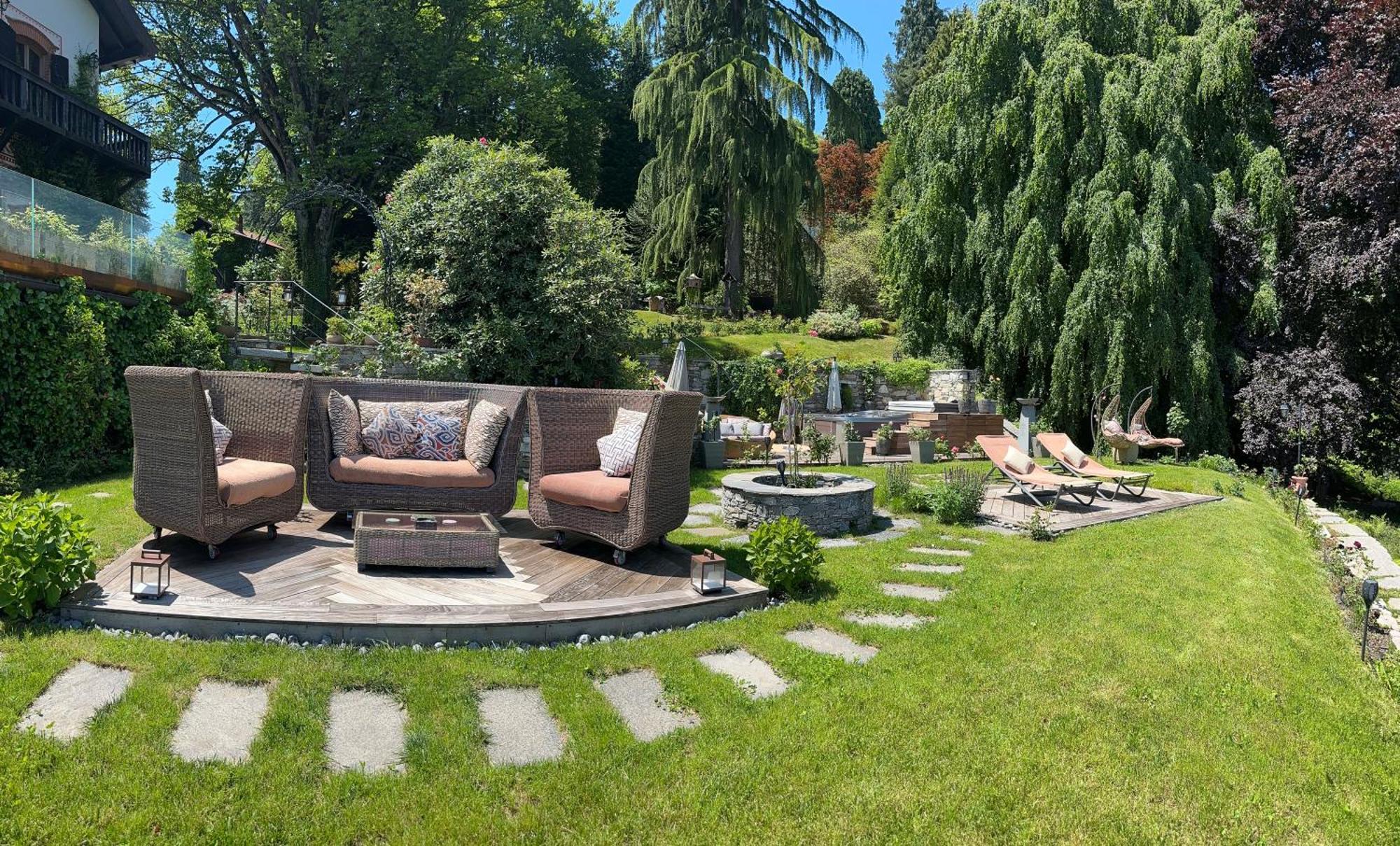 Private Luxury Spa & Silence Retreat With Spectacular View Over The Lake Maggiore Stresa Buitenkant foto